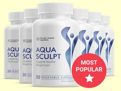 Six bottles of AquaSculpt, the best value package